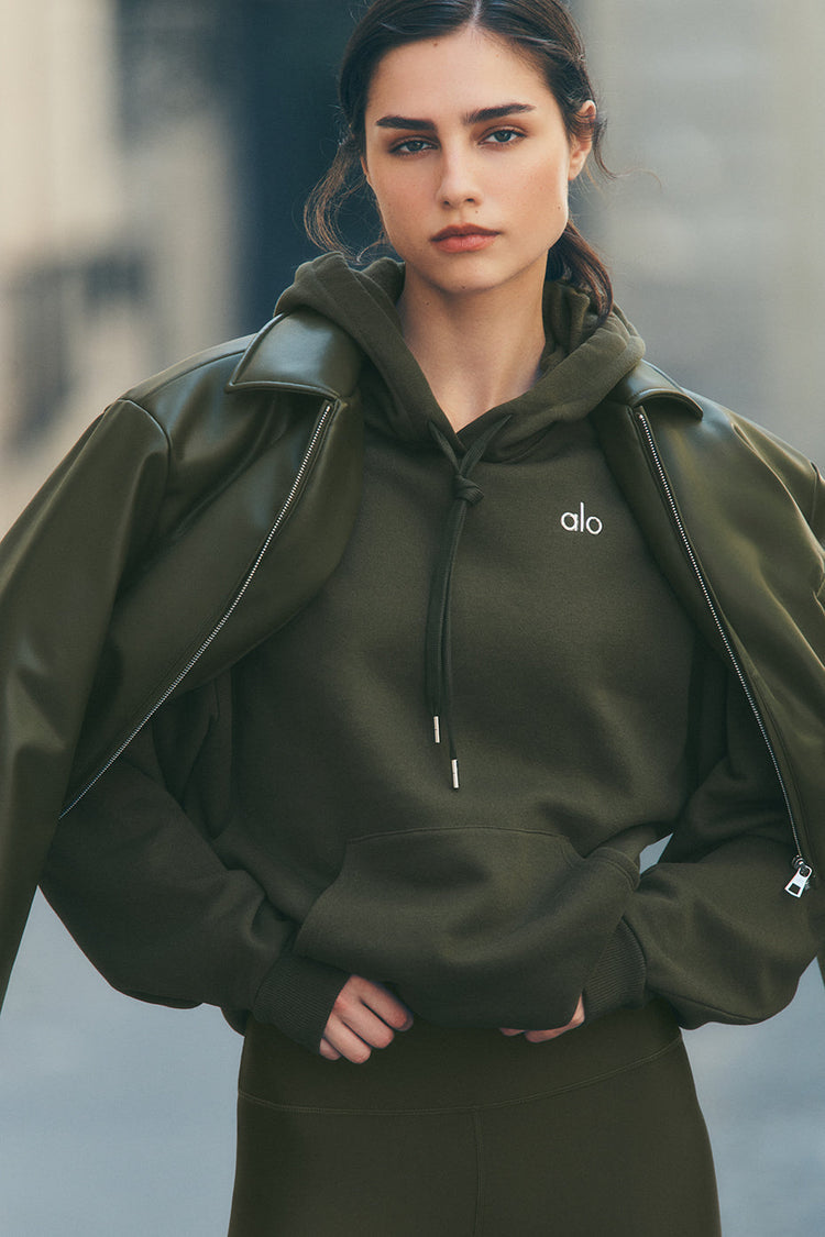 Sudadera con capucha Accolade - Verde oliva