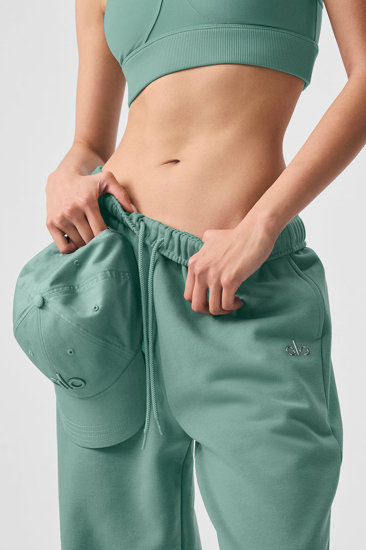 Pantalón deportivo recto Accolade - Verde botánico