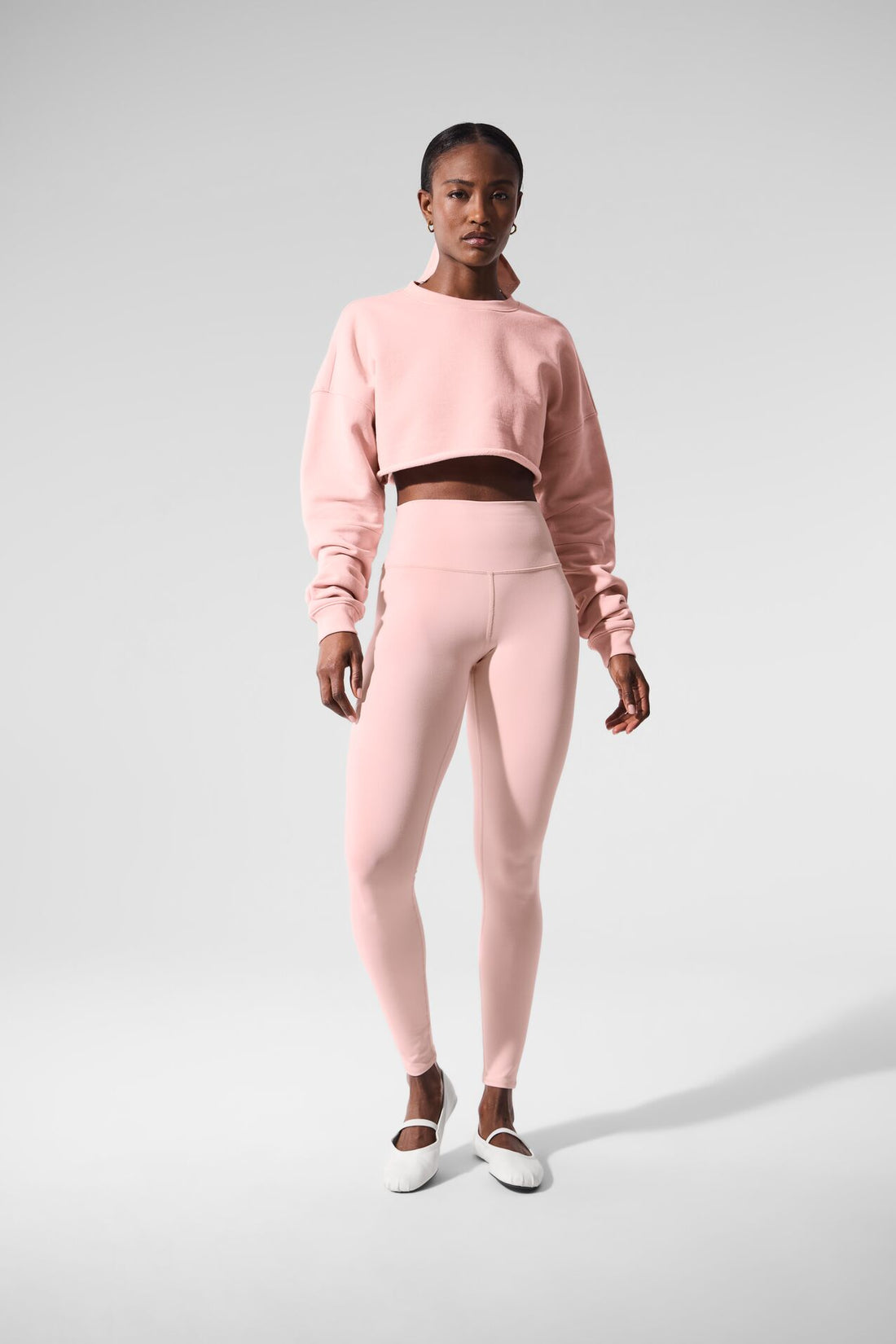 Suéter corto extremo - Macadamia