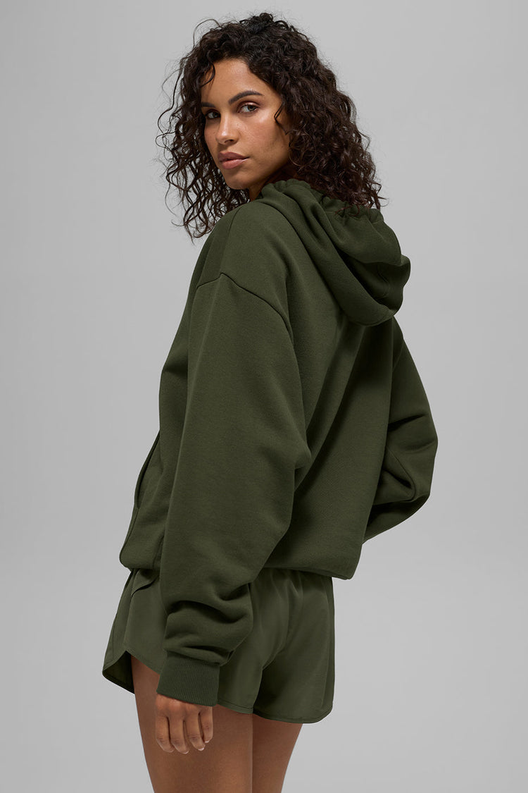 Sudadera con capucha Accolade - Verde oliva