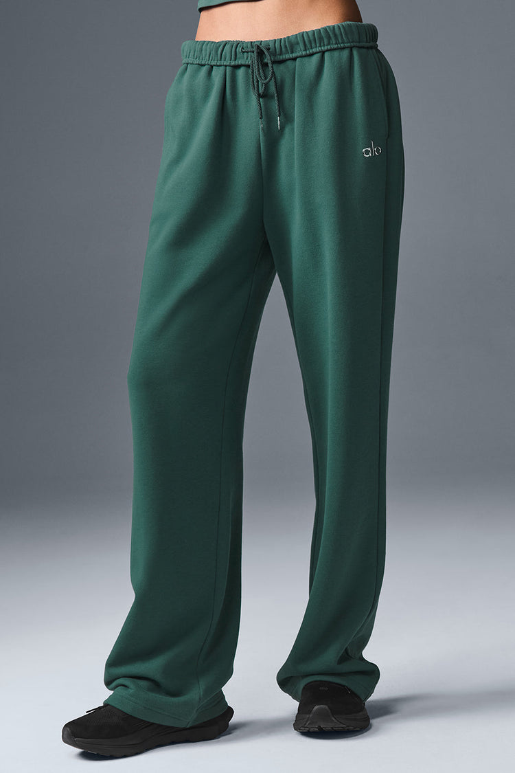 Pantalón deportivo recto Accolade - Verde botánico