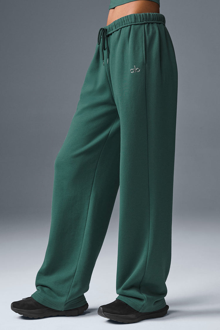 Pantalón deportivo recto Accolade - Verde botánico