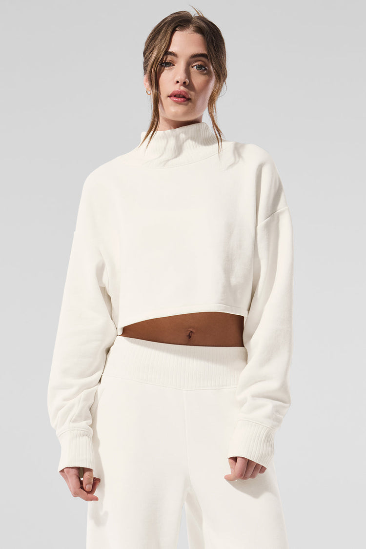 Cropped Serenity Coverup - Ivory