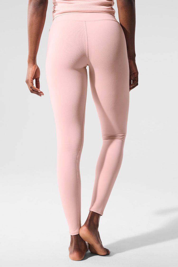 Leggings de tiro alto con efecto aerógrafo de 7/8 - Cuarzo rosa
