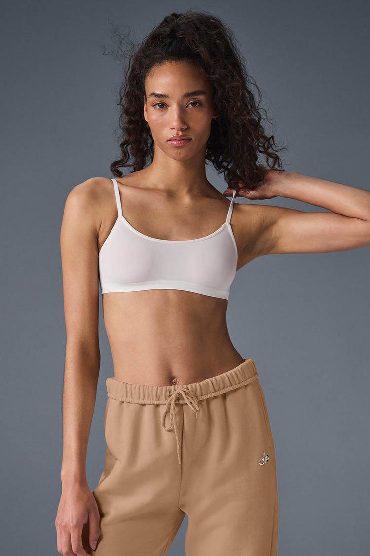 Sujetador transparente brillante - Negro