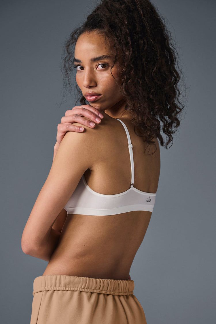 Sujetador transparente brillante - Negro